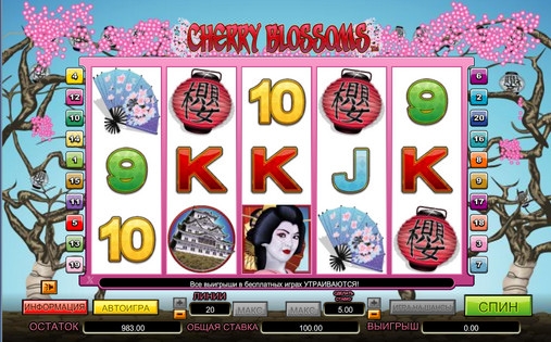 Игровой автомат Cherry Blossoms